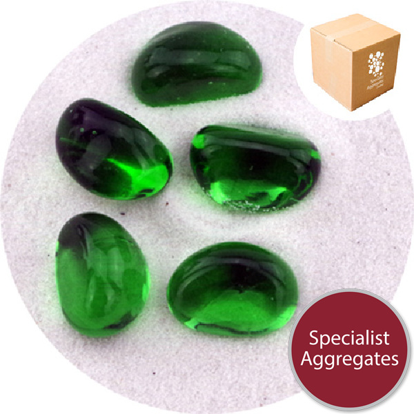 Glass Stones - Forest Green - Design Pack